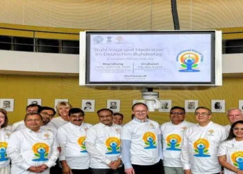 German Bundestag hosted its first-ever Yoga and Meditation session, marking a milestone in global celebration of the International Day of Yoga