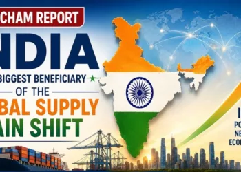 An ASSOCHAM report says India is emerging as the biggest beneficiary of global supply chain shifts amid the China+1 strategy