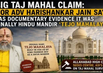 Senior Advocate Harishankar Jain claims he has documentary evidence that the Taj Mahal was originally the Hindu Mandir "Tejo Mahalaya"