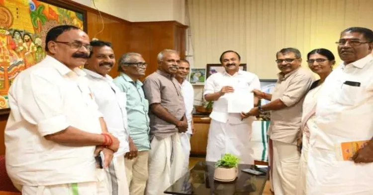 A delegation of Hindu Aikyavedi met Chief Minister VD Satheeshan