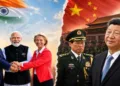 As India expands its global partnerships, China grapples with growing political, military and economic challenges