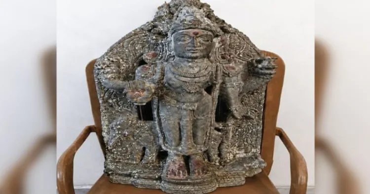 500-year-old murti recovered from Bay Of Bengal after fishermen find it in fishing net
