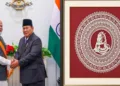 PM Modi gifts Aipan folk art from Uttarakhand to Indonesian President Prabowo Subianto