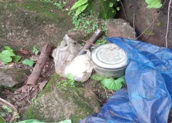 Weapons, explosives and Maoist-related materials recovered by security forces in Kanker