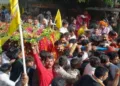 A glimpse of Rathyatra in Varanasi