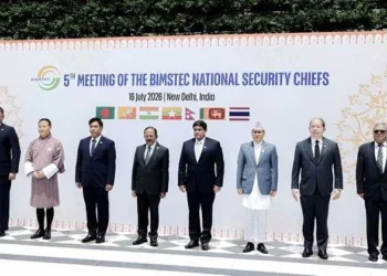 The 5th Meeting of the BIMSTEC National Security Chiefs was held in New Delhi on 16 July 2026