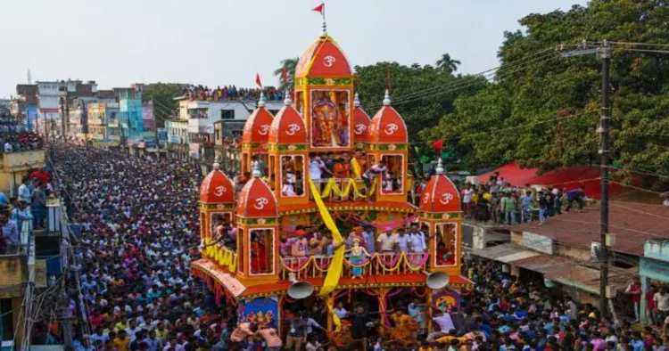 ISKCON Bangladesh's nine-day Rath Yatra festival begins with grand Jagannath procession