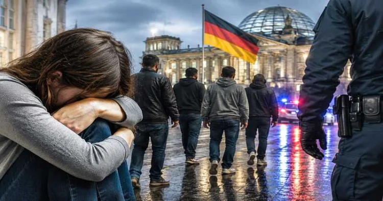Germany's latest crime data has reignited a national debate over gang rape, migration and public safety