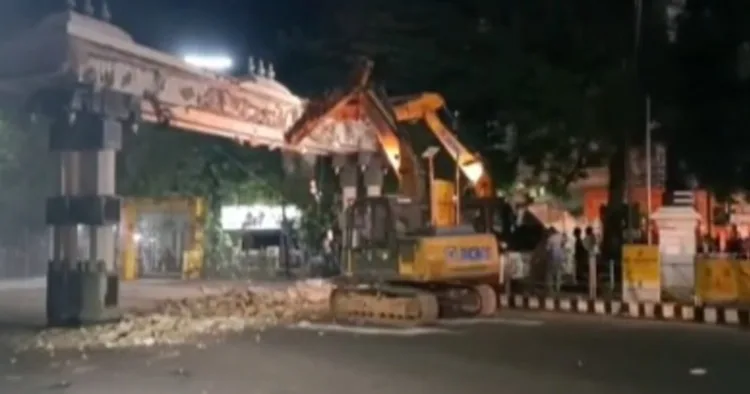 Court-Ordered Demolition: Periyar Arch Removed in Madurai Overnight