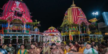 Hera Panchami marks Maa Lakshmi's symbolic anger with the ceremonial breaking of Bhagwan Jagannath's Nandighosha chariot