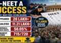 With over 11.21 lakh candidates qualifying in the NEET re-test, Delhi's protests have shifted the debate from exams to politics