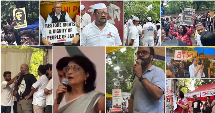 Jantar Mantar protest takes a political and violent turn