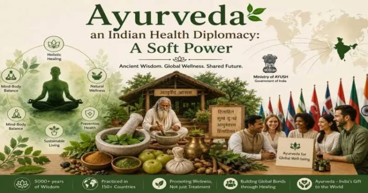 Ayurveda is rapidly emerging as one of India's strongest tools of global health diplomacy and soft power