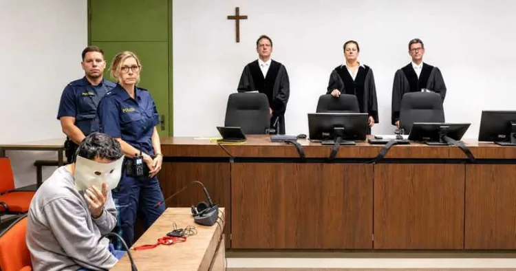 The Muslim couple identified as Twana H.S. and Asia R.A. during the trial on May 19, 2026
