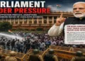 From Pegasus to NEET, Parliament has witnessed repeated Opposition protests that have shaped the course of legislative sessions since 2021