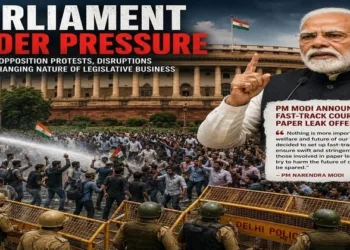 From Pegasus to NEET, Parliament has witnessed repeated Opposition protests that have shaped the course of legislative sessions since 2021