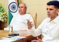 Former IAS V.K. Pandian (Right) has been asked to appear before a police team investigating the disappearance of two inquiry reports
