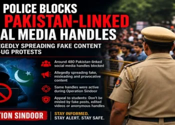 Delhi Police claimed 480 Pakistan-linked accounts spread fake content during the NEET-UG protests