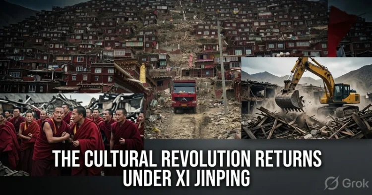 China targets Tibet's largest Buddhist Centre in new demolition drive