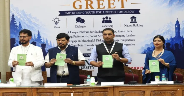 Dignitaries at the Young Thinkers Greet 2026