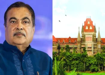 Union Road Transport and Highways Minister Nitin Gadkari (Left)