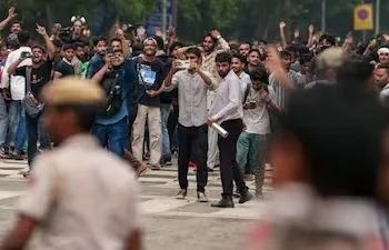 Protestors at Jantar Mantar (File image: PTI)