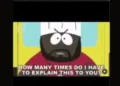 MEA used a South Park meme to counter misinformation on PoK. (Image Credit: Instagram)