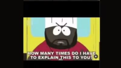 MEA used a South Park meme to counter misinformation on PoK. (Image Credit: Instagram)