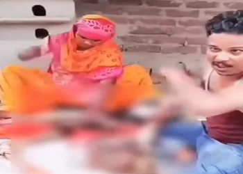 UP Police arrested Javed and wife Washima in Baghpat over a viral video containing provocative cow slaughter remarks