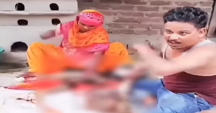 UP Police arrested Javed and wife Washima in Baghpat over a viral video containing provocative cow slaughter remarks