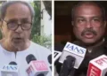 LoP Naveen Patnaik and Sambalpur MP and former Union Minister Dharmendra Pradhan