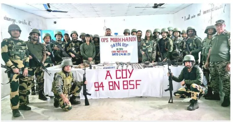Security Forces Recover Maoist Arms Dump in Kanker’s Morkhandi Forests