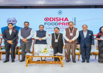 Chief Minister Mohan Charan Majhi at Odisha Food Pro 2026 at New Delhi