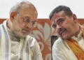 Union Home Minister Amit Shah with Bengal CM Suvendu Adhikari