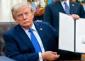 US President Donald Trump seals executive order restricting birthright citizenship