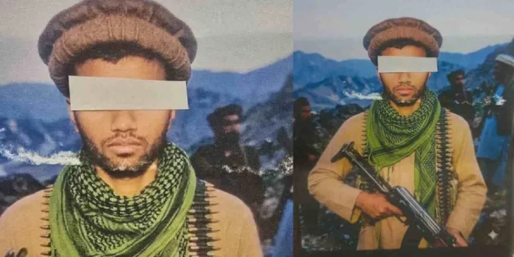 Asphulla Mallik created his AI image and projected himself as a Mujahideen on social media