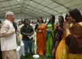 Keralam Governor Rajendra Viswanath Arlekar hosted the Independence Day ‘At Home’ reception at Lok Bhavan on August 15