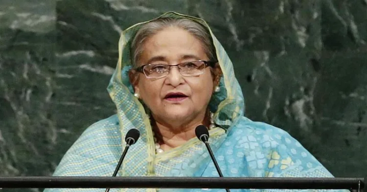 Former Prime Minister of Bangladesh Sheikh Hasina