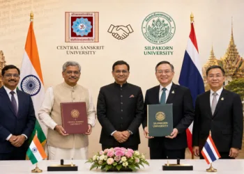 Central Sanskrit University Signs MoU with Thailand's Silpakorn University to Promote Sanskrit and Indian Knowledge System