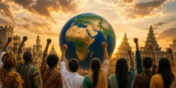 Decolonisation saw nations across Africa and Southeast Asia reclaim their cultures, languages and identities after independence (This image is generated by AI)