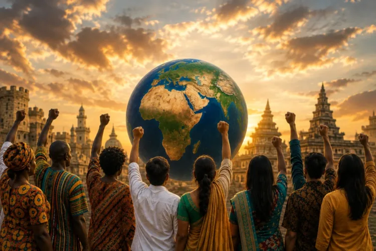Decolonisation saw nations across Africa and Southeast Asia reclaim their cultures, languages and identities after independence (This image is generated by AI)