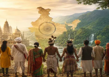 The debate over ‘Vanvasi’ has sparked political controversy, raising questions over tribal identity and constitutional rights (This image is generated by AI)