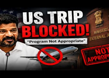 MEA exposes Telangana CM Revanth Reddy real agenda of Telangana CM Revanth Reddy's visit to US. Stops him from visiting US
