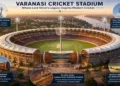 Varanasi is set to welcome a spectacular cricket stadium blending modern sports infrastructure with Kashi’s timeless spiritual identity (AI generated image)