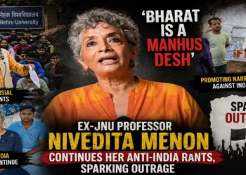 Ex-JNU Prof Nivedita Menon continues her anti-Bharat rant