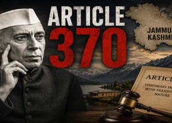 Nehru viewed Article 370 as temporary, transitional and subject to gradual erosion for J&K’s integration with India (This image is generated by AI)