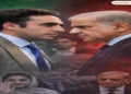 (Left) PPP Chairman Bilawal Bhutto Zardari (Right) Pakistan PM Shehbaz Sharif (This is an AI generated image)