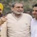 (Left to Right) Congress MP and former Punjab chief minister Charanjit Singh Channi, Late former Congress leader Sajjan Kumar, Deepender Hooda