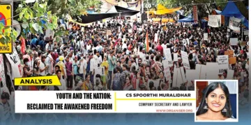 Members of leftist organisations present at the Jantar Mantar Protest