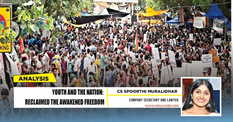 Members of leftist organisations present at the Jantar Mantar Protest